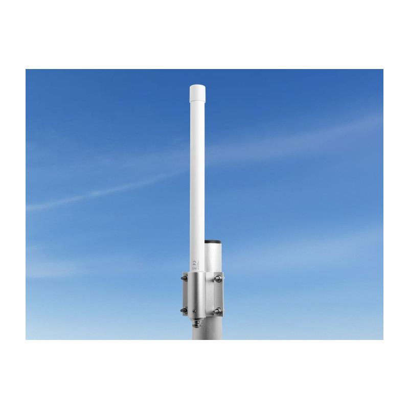 Delock Dualband WLAN 802.11 ac/ax/a/b/g/n Antenne N Buchse 6,2 - 8,0 dBi 39,5 cm omnidirektional starr Wand- und Mastmontage out
