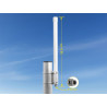 Delock Dualband WLAN 802.11 ac/ax/a/b/g/n Antenne N Buchse 6,2 - 8,0 dBi 39,5 cm omnidirektional starr Wand- und Mastmontage out