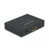 Delock DisplayPort 2 - 1 Umschalter bidirektional 8K 30 Hz
