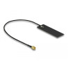 Delock WLAN WiFi 6 802.11 ac/ax/a/h/b/g/n Antenne RP-SMA Stecker 2 - 4 dBi 15 cm PCB intern Klebemontage