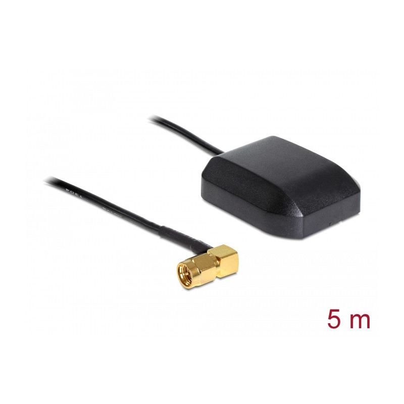 Navilock NL-280GG Multi GNSS GALILEO GLONAS GPS SMA 90° Antenne 5 m