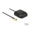 Navilock NL-281GG Multi GNSS GALILEO GLONASS GPS SMA Stecker Antenne 3 m outdoor