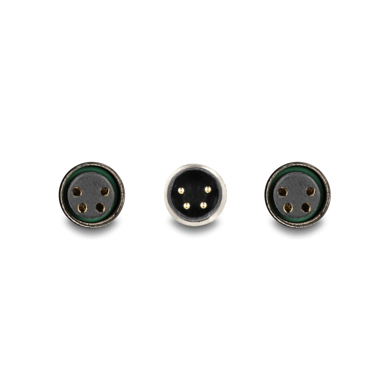 Delock M8 T-Splitter A-kodiert 4 Pin 1 x Stecker zu 2 x Buchse Parallelschaltung