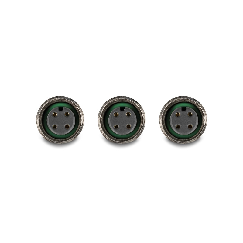 Delock M12 T-Splitter A-kodiert 4 Pin 1 x Buchse zu 2 x Buchse Parallelschaltung