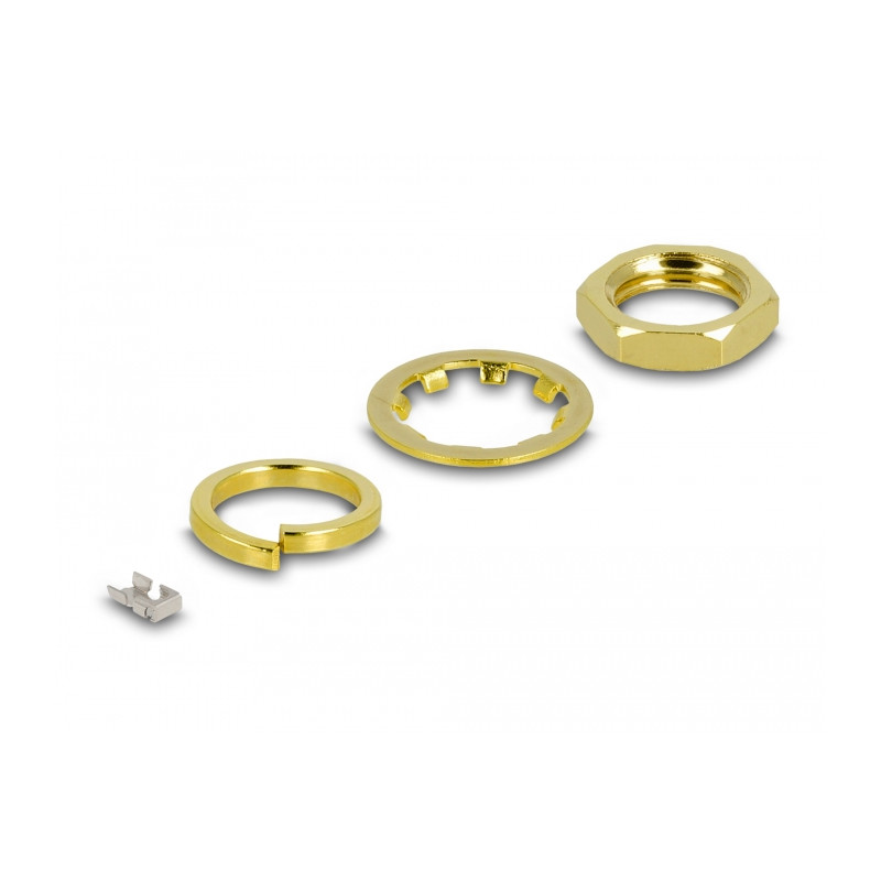 Delock Antennenkabel RP-SMA Buchse zum Einbau zu I-PEX Inc., MHF® 4L LK Stecker 1.37 35 cm Gewindelänge 10 mm