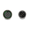 Delock D-Sub 9 Buchse zu M12 Stecker und Buchse A-kodiert 5 Pin CAN Bus Verteiler 180° blau
