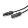 Delock DL4 Staubschutz für Stecker und Buchse, Silikon, 2-teilig, schwarz 10er Set
