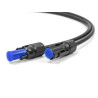 Delock DL4 Staubschutz für Stecker und Buchse, Silikon, 2-teilig, blau 10er Set