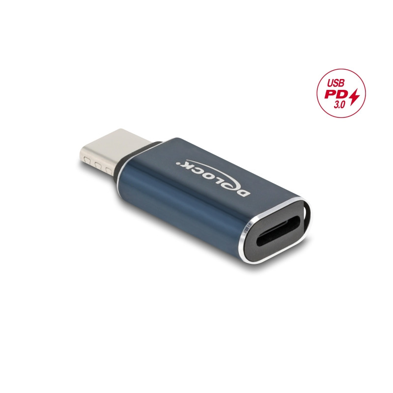 Delock Adapter USB 2.0 Type-C™ Stecker zu Lightning™ Buchse PD 3.0