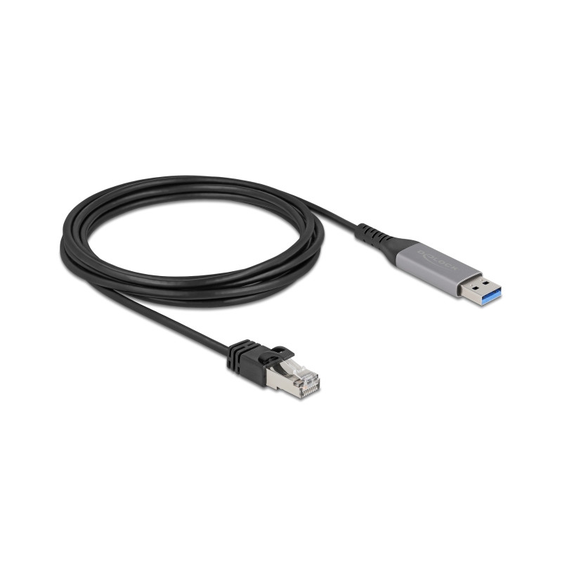 Delock USB LAN Kabel USB Typ-A zu RJ45 Gigabit Ethernet 3 m