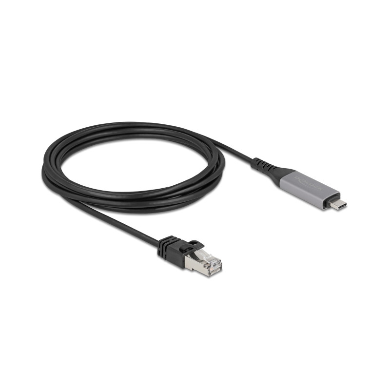 Delock USB LAN Kabel USB Type-C™ zu RJ45 Gigabit Ethernet 3 m