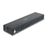 Delock Industrie Hub 16 x USB 5 Gbps Typ-A mit 8 kV ESD Schutz und Hutschienenbefestigung