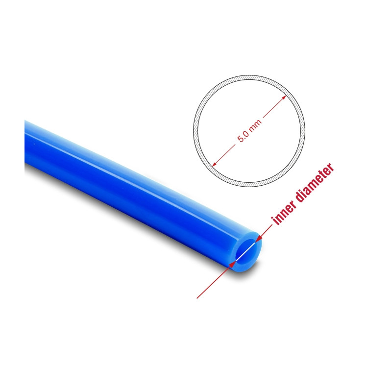 Delock Pneumatikschlauch 8 x 5 mm 50 m Rolle blau