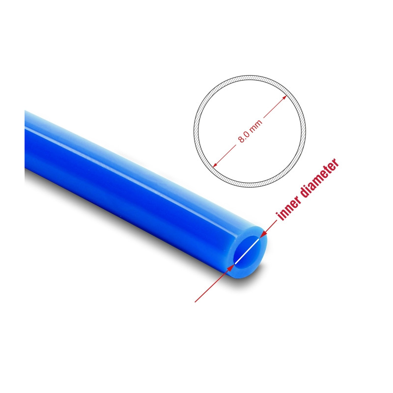 Delock Pneumatikschlauch 12 x 8 mm 50 m Rolle blau