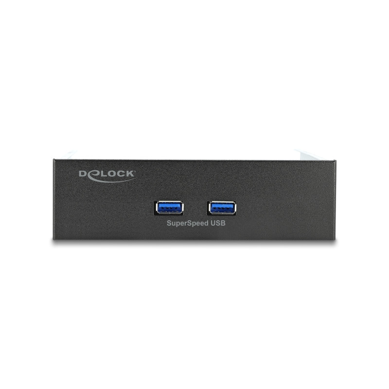 Delock Front Panel 5.25″ mit 2 x USB 5 Gbps Typ-A Ports