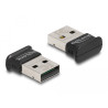 Delock USB Bluetooth 5.0 Adapter Klasse 1 im Micro Design - Reichweite bis zu 100 Meter