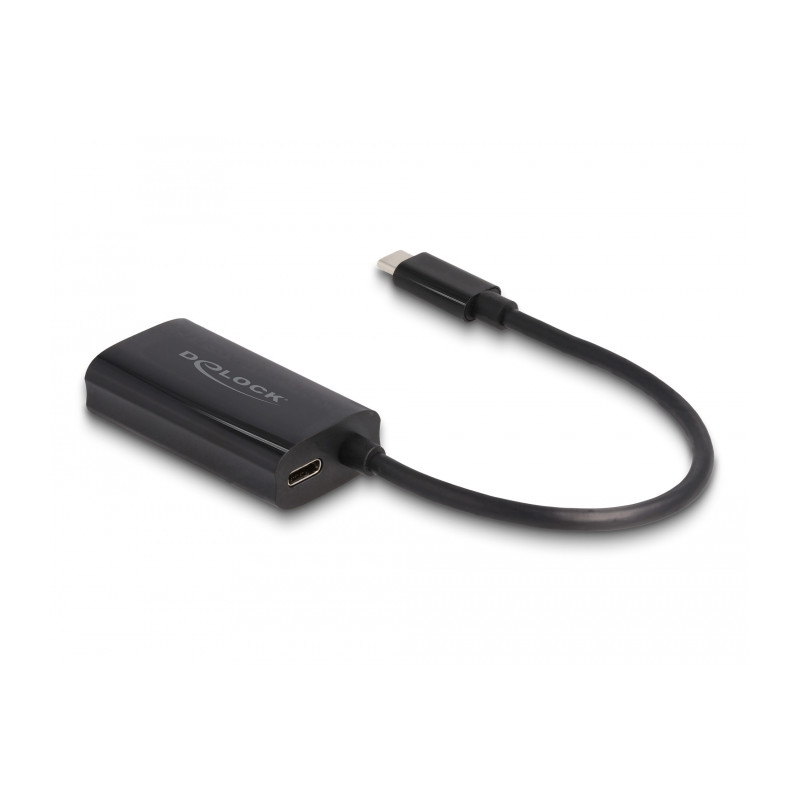 Delock USB Type-C™ Adapter zu Gigabit LAN mit Power Delivery 100 Watt