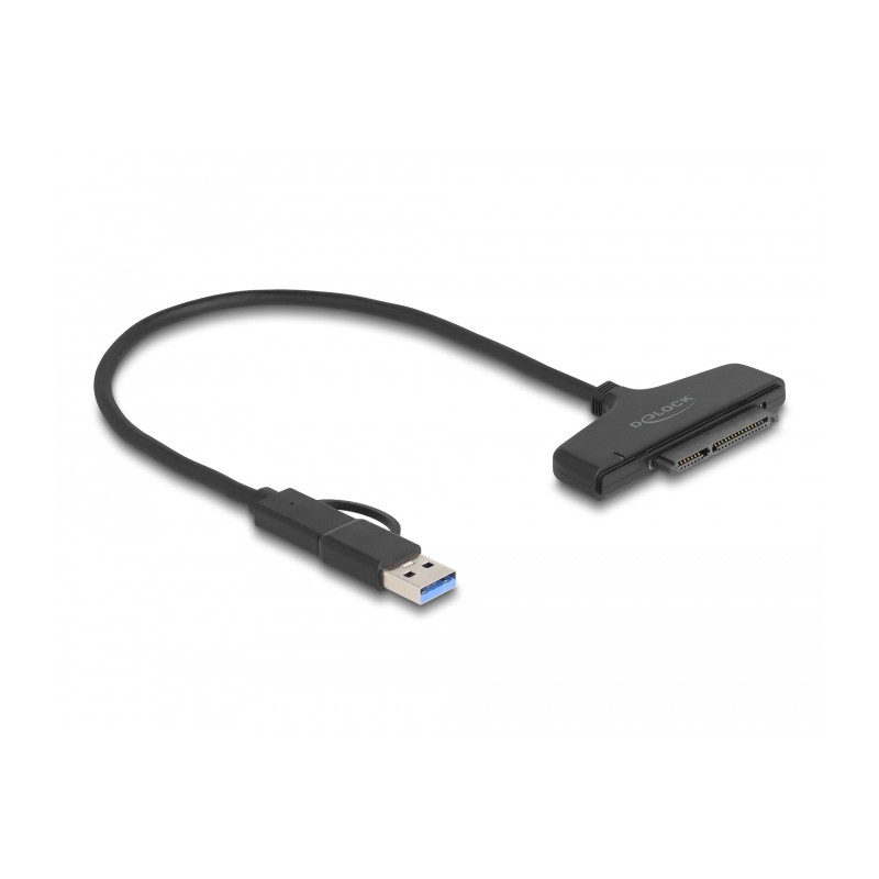 Delock USB zu SATA 6 Gb/s Konverter mit USB Type-C™ oder USB Typ-A Anschluss