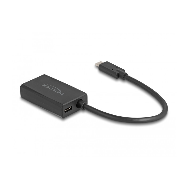 Delock Adapter HDMI Buchse zu USB Type-C™ Stecker (DP Alt Mode) 4K mit PD 100 W