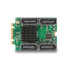 Delock Konverter M.2 Key B+M Stecker zu 4 x SATA Stecker mit RAID und HyperDuo