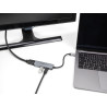 Delock USB Type-C™ Adapter zu HDMI 4K 60 Hz mit USB Typ-A und USB Type-C™ PD 95 W