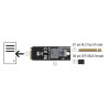 Delock Adapter M.2 Key M zu SFF-8643 NVMe 2260