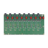 Delock M.2 Testboard für 8 x M.2 NVMe Key M SSD mit SFF-8643 Anschluss
