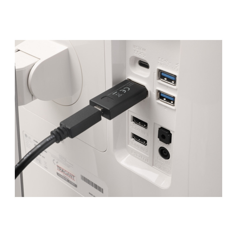 Delock DisplayPort zu Mini DisplayPort Adapter 8K mit HDR und HDCP Unterstützung - bidirektional