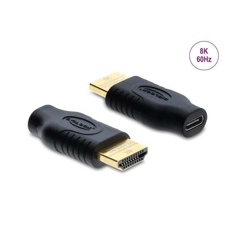 Delock USB Type-C™ zu HDMI Adapter (DP Alt Mode) 8K 60 Hz mit HDR und HDCP