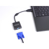 Delock Adapter HDMI Stecker zu VGA Buchse schwarz