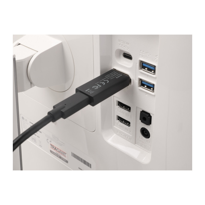 Delock USB Type-C™ zu DisplayPort Adapter 8K mit HDR und HDCP Unterstützung