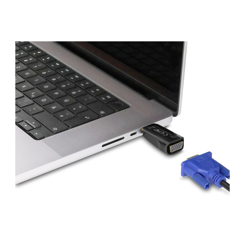 Delock HDMI zu VGA Adapter mit Audio