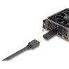 Delock Aktiver DisplayPort 1.2 zu HDMI Adapter 4K mit HDR Funktion