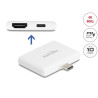 Delock USB Type-C™ Adapter zu HDMI 4K 60 Hz und USB Type-C™ Daten + PD 94 W