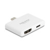 Delock USB Type-C™ Adapter zu HDMI 4K 60 Hz und USB Type-C™ Daten + PD 94 W