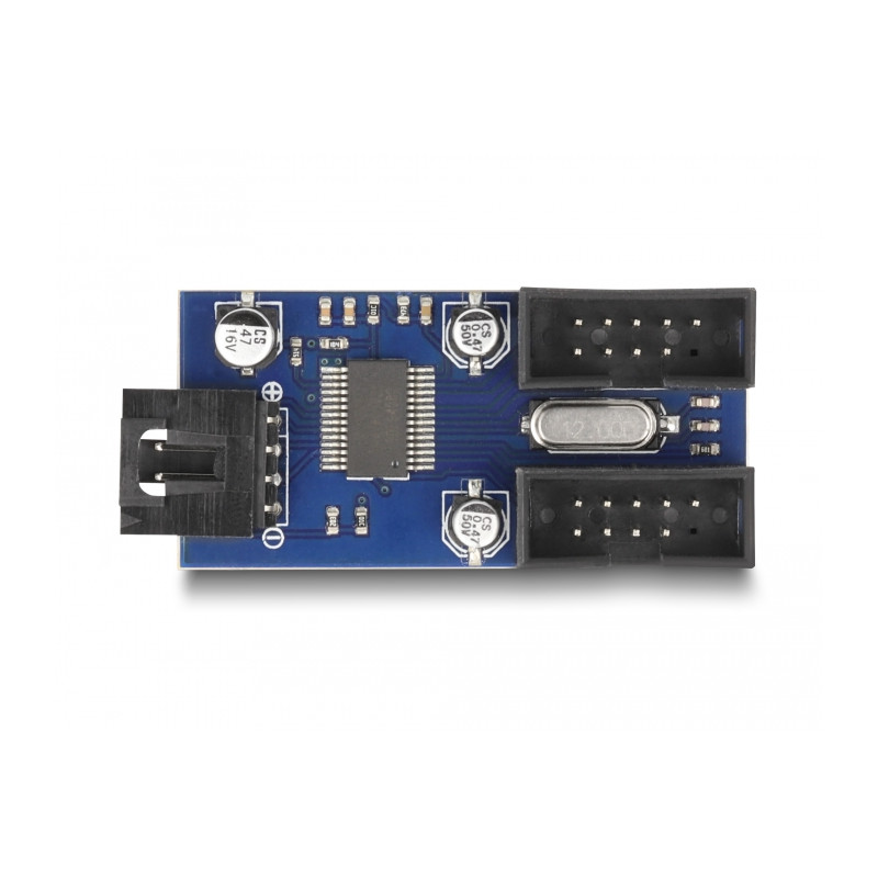 Delock USB 2.0 Pfostenstecker Hub 2 Port