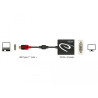 Delock Adapter USB Type-C™ Stecker - DVI Buchse (DP Alt Mode) 4K 30 Hz