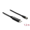 Navilock Anschlusskabel M8 GNSS-Empfänger USB 2.0 Typ-A Stecker zu M8 Buchse wasserdicht 1,2 m