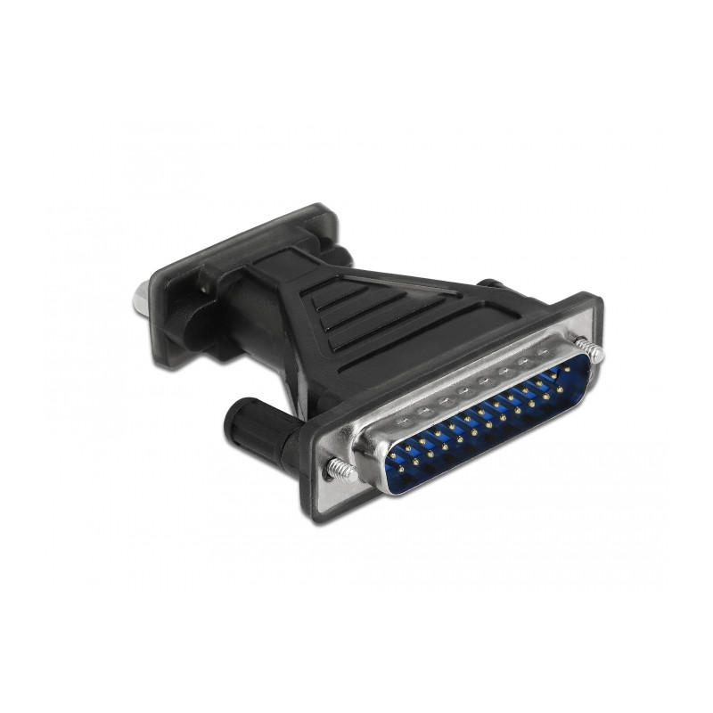 Delock Adapter USB 2.0 Typ-A - 1 x Seriell DB9 RS-232 + Adapter DB25