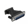 Delock Adapter USB 2.0 Typ-A - 1 x Seriell DB9 RS-232 + Adapter DB25