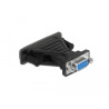 Delock Adapter USB 2.0 Typ-A - 1 x Seriell DB9 RS-232 + Adapter DB25