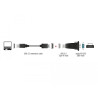 Delock Adapter USB 2.0 Typ-A - 1 x Seriell DB9 RS-232