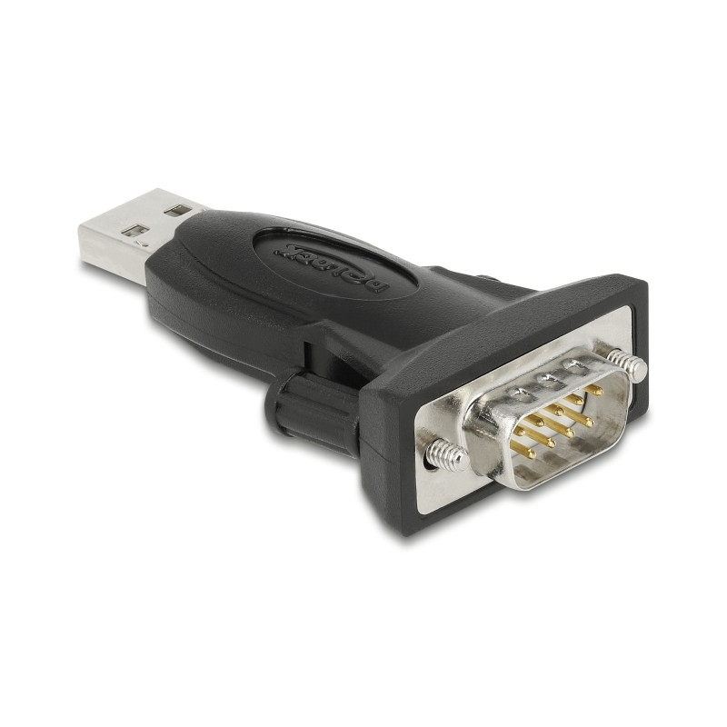 Delock Adapter USB 2.0 Typ-A - 1 x Seriell DB9 RS-232