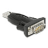 Delock Adapter USB 2.0 Typ-A - 1 x Seriell DB9 RS-232