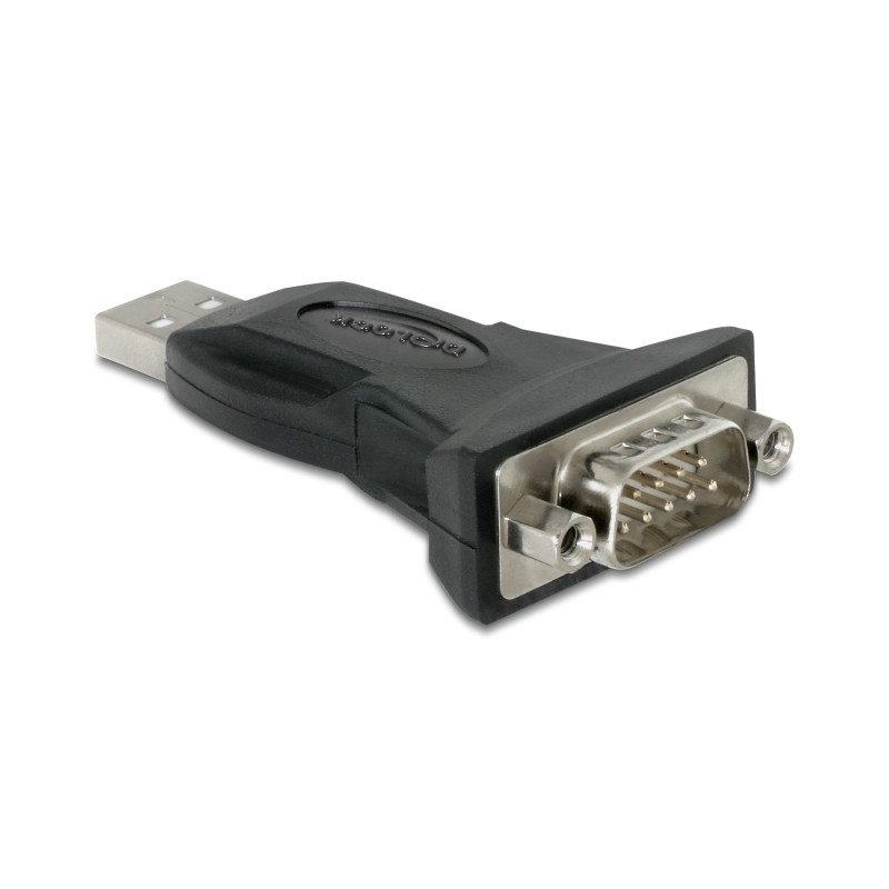 Delock Adapter USB 2.0 Typ-A zu 1 x Seriell RS-232 DB9