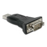 Delock Adapter USB 2.0 Typ-A zu 1 x Seriell RS-232 DB9