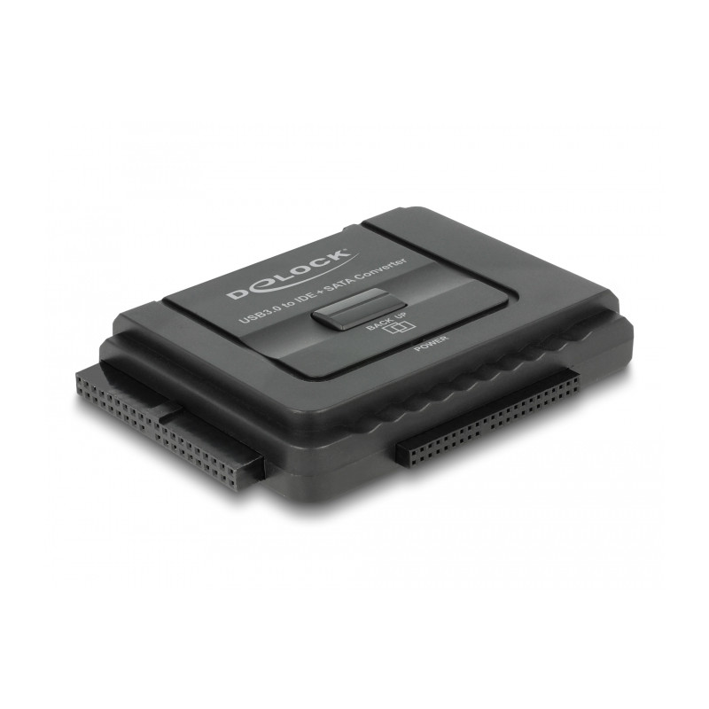 Delock Konverter USB 5 Gbps zu SATA 6 Gb/s / IDE 40 Pin / IDE 44 Pin mit Backup Funktion