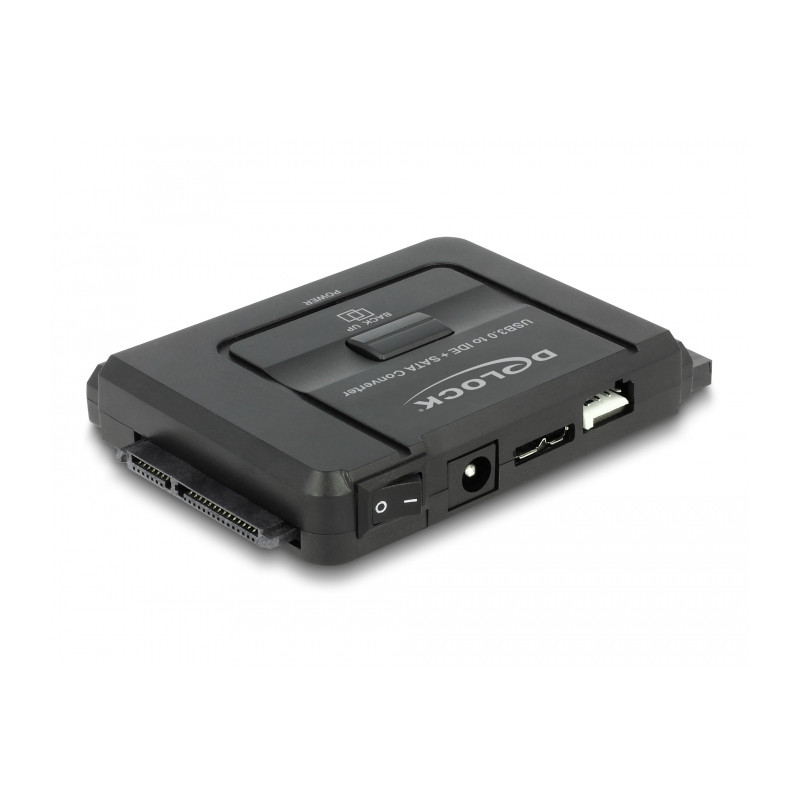 Delock Konverter USB 5 Gbps zu SATA 6 Gb/s / IDE 40 Pin / IDE 44 Pin mit Backup Funktion