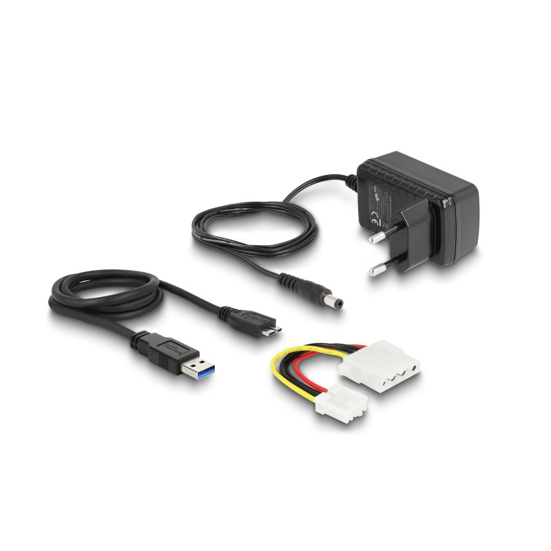 Delock Konverter USB 5 Gbps zu SATA 6 Gb/s / IDE 40 Pin / IDE 44 Pin mit Backup Funktion