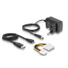 Delock Konverter USB 5 Gbps zu SATA 6 Gb/s / IDE 40 Pin / IDE 44 Pin mit Backup Funktion